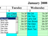 Schedule 3 Shifts Automatically screenshot